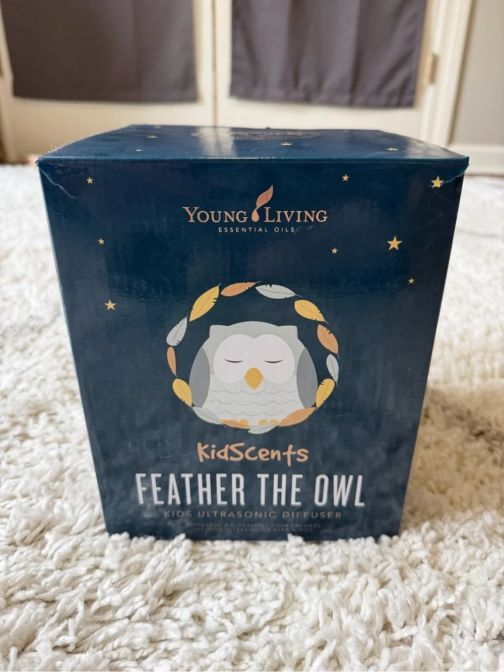 Young Living KidScents Feather the Owl Ultrasonic Diffuser NWT